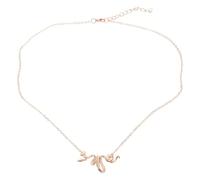 Fahoujs Mode d'emploi de collier unique serpent torsadé chaîne arrière personnalisée pour les créateurs de tendances Style unique, taille unique, Comme décrit, Comme décrit