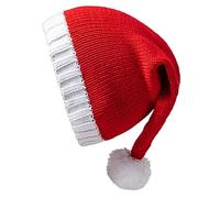 Fahoujs Motif drôle Belle Unisexe Vacances Peluche Hiver Chaud Bonhommes de neige pour adultes enfants Unisexe Père Noël