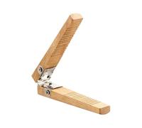 Fahoujs Outil Efficace pour décortiquer Les cacahuètes, Traitement Rapide des Noix, Construction en Bois Lisse, Manche en Bois de hêtre, décortiqueur en Acier Inoxydable, décortiqueur de cacahuètes