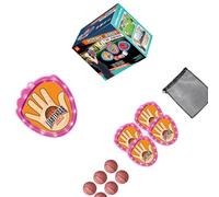 Fahoujs Pack de 1 Ensemble de sphère Lumineuse en polystyrène sans Danger et Non Mortel, à Clip Simple pour Comprenant 4 palettes Lumineuses et 6 Globes Collants, sphère Collante de Plaisir