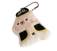 Fahoujs Peluche Kapibala Pendant Pendentif Pendant En De Clés De Trèfle Pour Cartoon Poupées Décoration Pendrier