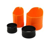 Fahoujs PVA Sac soluble dans l'eau Machines de pêche Outil de charge d'appât de carpe Fourniture PVA Sac de pêche