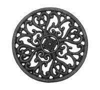 Fahoujs Rond en Fer Forgé Immunisé Contre La pour Comptoirs De Cuisine Et Bureaux De Salle À Manger Pieds Antidérapants Protège L'extérieur des Bols Chauds Bouilloires Contre Le De