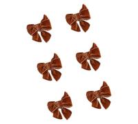 Fahoujs Ronds De Serviette Fonctionnels en Velours Décors Table d'hiver Parfaits pour Les Dîners Noël Décorations Dîners Vacances Fournitures pour Fêtes