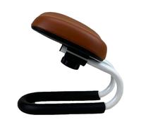 Fahoujs Siège de méditation en métal avec coussin profilé - Réglage de 15 ° à 35 ° - Pour une position confortable du genou - Base antidérapante - Tabouret de méditation pour studios