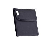 Fahoujs Solution de stockage de filtre polyvalente Personnalisation 82 mm Filtre circulaire et carré en toile massive Porte-monnaie Boîtier de filtre carré