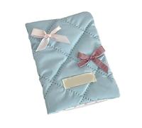 Fahoujs Styles coréens des procédures Sweet Bows Porte-passeport Titulaire de carte pour ticket d'embarquement passeport Cartes de crédit Nœuds mignons Porte-cartes Couverture de passeport pour cartes