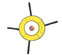 Fahoujs Toss Interactif Et Sport Toy Tailgating Roundnet Game Extérieur Gonflables Net Catch Poincer Les Coordination De L'œil À La Main