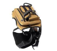 Fahoujs Waterproof Men's Crossbody Chest Bag Ready for Use Construction Multi Pocket Organization Ergonomic Weight Distribution Chest Pack with Compartments