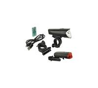 Kit d'éclairage vélo Fischer 85346 LED RVB - alimentation pile, noir