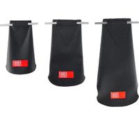FAHRER Bavette "Latz Snap" Protège "Latz Snap XL", dimensions (L x l en haut x l en bas) : 230 x 93 x 120 mm, convient pour une fixation sur des garde-boue sans entretoises d'une largeur de 70 à 90 mm