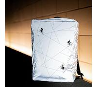 FAHRER Lux-Housse de Pluie réfléchissante Anti Adulte Unisexe, Gris, s