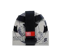 FAHRER Support de Balle | Kicker - pour Football, Handball, Basketball de Taille Standard 5 (Noir)