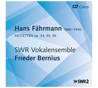 Fahrmann / Swr Vokalensemble Stuttgart / Bernius - Motets 34 / 45 / 56 [Compact Discs]
