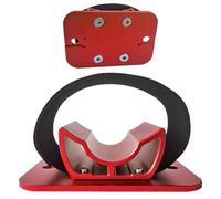 Fahrrad Gabelhalter - Schnellspanner Fork Block Truck Bed Rack, Universeller Fahrradtraeger Aus Aluminiumlegierung, Leicht Robust | Sichere Fixierung Fuer Auto Dach Ladeflaeche Transport Reisen