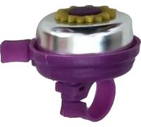 Fahrradglocke Blume Crisp Clear Sound Bike Alarm Kinder falten Horn zum Radfahren lila