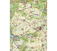 Fahrradkarte Land Zwischen Rhin Und Havel 1:75.000