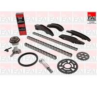 FAI AutoParts Kit de chaîne de distribution jeu 48 70 86 Simplex Chaîne à rouleaux avec roues dentées avec joints avec roues dentées avec joints