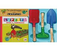 Fai giardinaggio con Lupetto. Amico lupo. Ediz. a colori. Con 3 utensili da giardinaggio