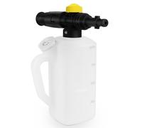 Fai Top Flacon pistolet à mousse de 1 l avec buse réglable et buse de shampooing, compatible avec nettoyeur haute pression Nilfisk Gerini (Nilfisk Gerini)