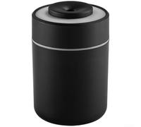 Faible bruit de moins de 36 dB pour mini humidificateur USB avec 7 lumières de couleur et modes de pulvérisation réglables, diffuseur d'air compact adapté pour voiture, chambre, bureau et bureau pour