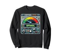 Faible cortisol Funny Maxxing Meme Social Self Improvement Sweatshirt
