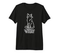 Faible Entretien - Qualité supérieure - pour Les Amoureux des Chats T-Shirt Haut de Gamme