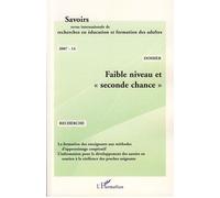 Faible niveau et seconde chance - Collectif - L'harmattan - broché - Etude
