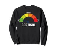 Faibles Niveaux de cortisol Meme Sweatshirt