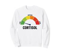 Faibles Niveaux de cortisol Meme Sweatshirt