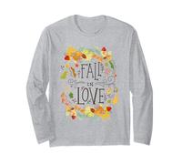 Fail in Love Automne Harvest Thanksgiving Hommes Femmes Garçon Fille Manche Longue
