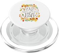 Fail in Love Automne Harvest Thanksgiving Hommes Femmes Garçon Fille PopSockets PopGrip pour MagSafe
