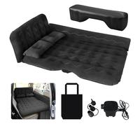 Failenfeivp Matelas pneumatique SUV pour voiture, camping - Matelas gonflable épais et double de voiture avec pompe à air portable pliable pour la maison, la voiture, les voyages, le camping