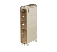 Failjierue Armoire de rangement mince de 17,8 cm avec tiroirs et roulettes transparents - Organisateur à espace étroit pour papier toilette, cuisine et buanderie - Unité autonome peu encombrante