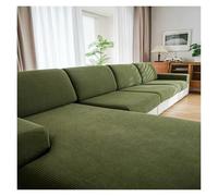 Failjierue Housse de canapé en velours élastique imperméable - Protection antidérapante pour canapés de 1, 2, 3 ou 4 places et d'angle (Style 1, Armrest Cover)