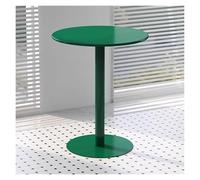 Failjierue Table Basse Ronde en Bois De Style Industriel pour Salon, Pub, Bistrot, Îlot De Cuisine- Bureau Mural Inclus(40x72cm)