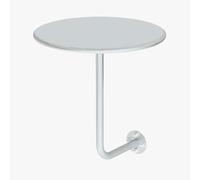 Failjierue Table de cocktail en forme de L pour bistrot - Table murale pour balcon, chambre à coucher, café, salle à manger, bar, pub, fer - 40 x 47 cm