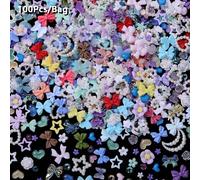 Faillite N Pretty-Colle À Ongles Gel Pour Biscuits,Super Arina,Sans Lingette,Colle À Ongles Gemme,3d Citrobeads Diamonds Sticker,N64.10 G.100pcs1bagb4