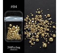 Faillite N Pretty-Colle À Ongles Gel Pour Biscuits,Super Arina,Sans Lingette,Colle À Ongles Gemme,3d Citrobeads Diamonds Sticker,N64.10 G.200pcs1bagd4