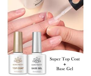 Faillite N PRETTY-Gel de base et couche de finition en caoutchouc, gel de renforcement pour N64.Tools, vernis à ongles LED UV Soak Off, gel de fonction pour enfants, 10ml 63931