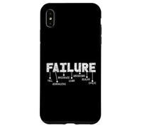 Failure Acronym Definition Resilience Life Lesson Inspire Coque pour iPhone XS Max