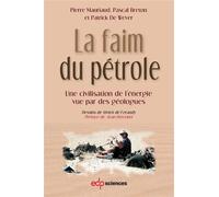 Faim du petrole (la) - Patrick De Wever - Edp Sciences - broché - Essai