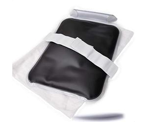 Faimex® Coussin chauffant, en tourbe naturelle, convient également aux applications à froid, adapté comme coussin pour le dos, transparent avec housse claire en coton et fermeture velcro