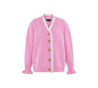 faina Cardigan rose / blanc, Taille XL-XXL
