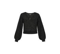 faina Pull-over noir / argent, Taille M-L
