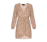 faina Robe de cocktail 'Fashion Look' beige / noisette / rose / noir, Taille 38