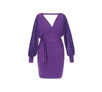 faina Robes en maille violet, Taille M-L