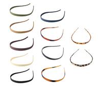 FAINCA 11 Pièces Serre Tete Femme, Mat et Givré Zigzag Headband, Serre Tete Lunette, Serre TêTes en Zigzag avec Pinces, Parfait Pour un Usage Quotidien