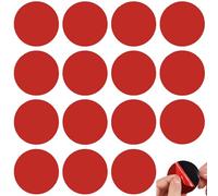 FAINCA 15 Pièces Coussinets Adhésifs Double Face Extra Fort 25 mm Tampons Adhésifs Double Face pour Pare-Brise Rond Étanche Résistant Aux Hautes Températures Ne Résidu Colle pour Verre Métal