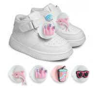FAINCA 4 Pièce Airtag Support Enfant Chaussure Traceur GPS Enfant | Airtag Dessin AniméSupport Airtag Enfant éTui De Protection pour Apple Air Tag Accessoires Caché